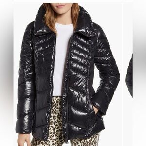 Sam Edelman Women's Black Puffer Jacket